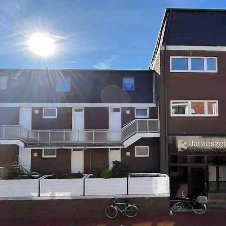 Haus Drei Jahreszeiten Whg. 4 Norderney Buitenkant foto